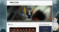 Desktop Screenshot of madclan.com.br
